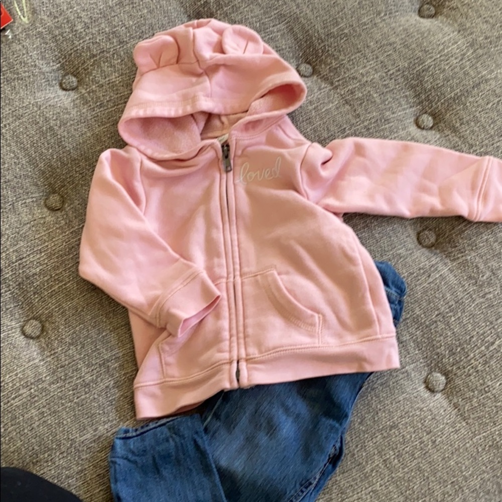 Toddler zip up hoodie